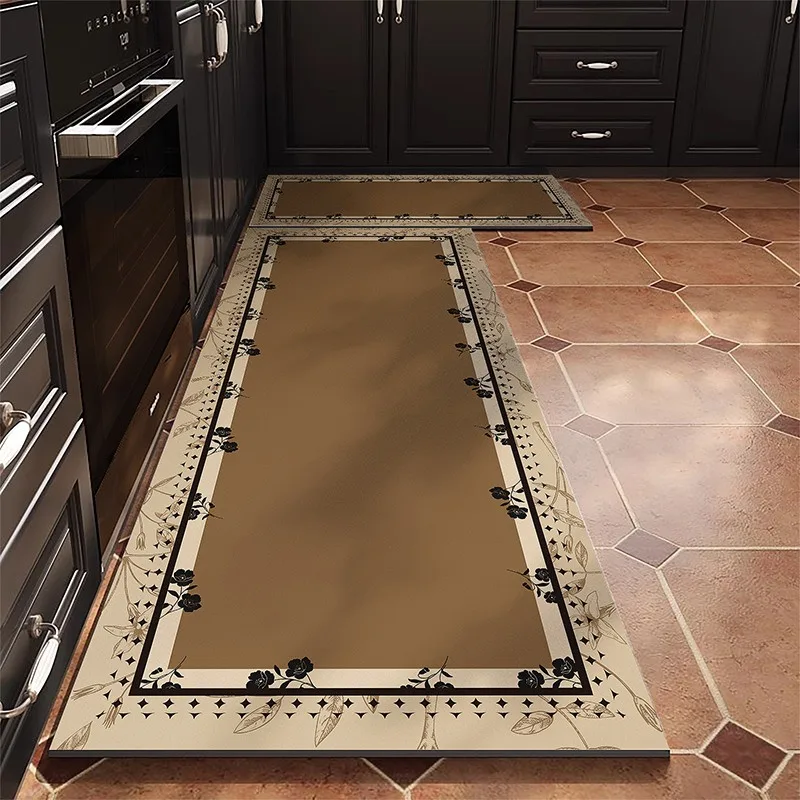 Kitchen Floor Mat Anti-slip Washable Carpet Absorbent Soft Diatom Mud Rug Long Size Foot Mats Home Decoration Alfombra 주방 카펫 - Image 3