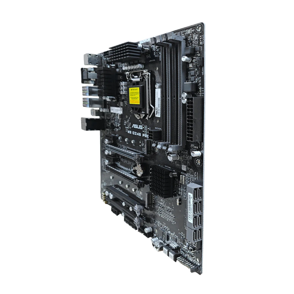 ASUS WS C246 PRO ATX 메인보드 인텔 C246 LGA 1151 지원 CPU I3/i5/i7/i9 8700K 9900KS 9700 DDR4 메모리 …