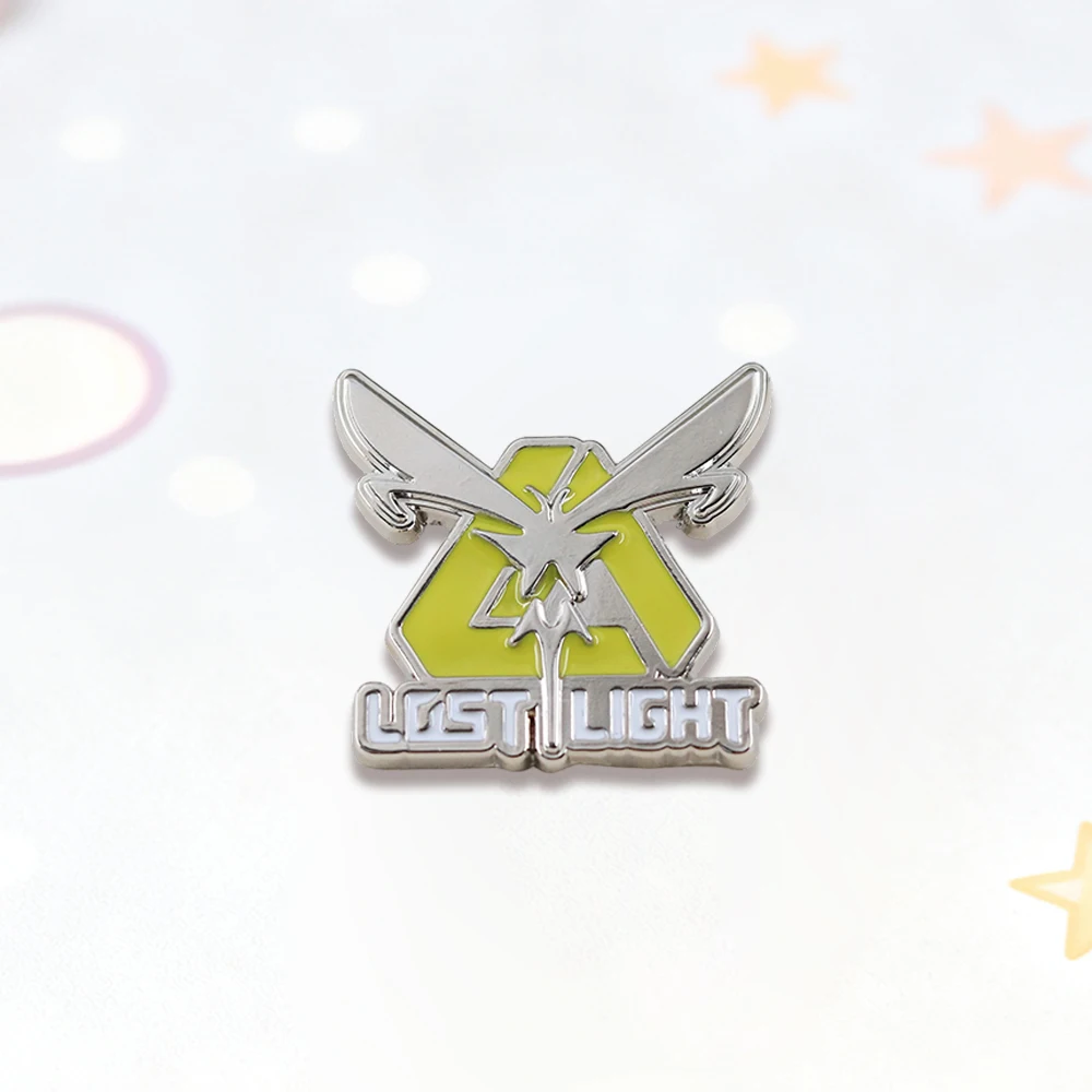 Hardcore Shooting Survival Game Brooch Lost Light Game Enamel Pin Game English Signs Peripheral Badge Fans Souvenir Accessories
