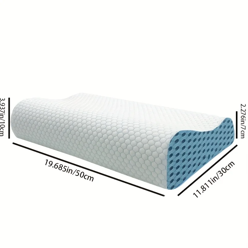وسادة ذاكرة للعناية بالرقبة، ارتفاع مزدوج لتفضيلات النوم المختلفة، عيد الميلاد، هدية عيد الشكر