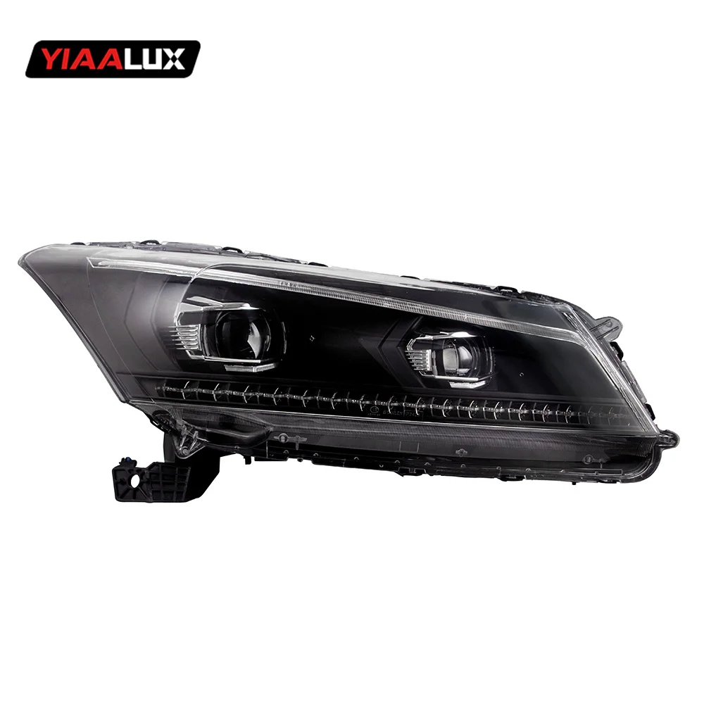 Vland Front Lamp Assembly Demon Eye Headlights For HONDA ACCORD 2008-2013 LED Headlight