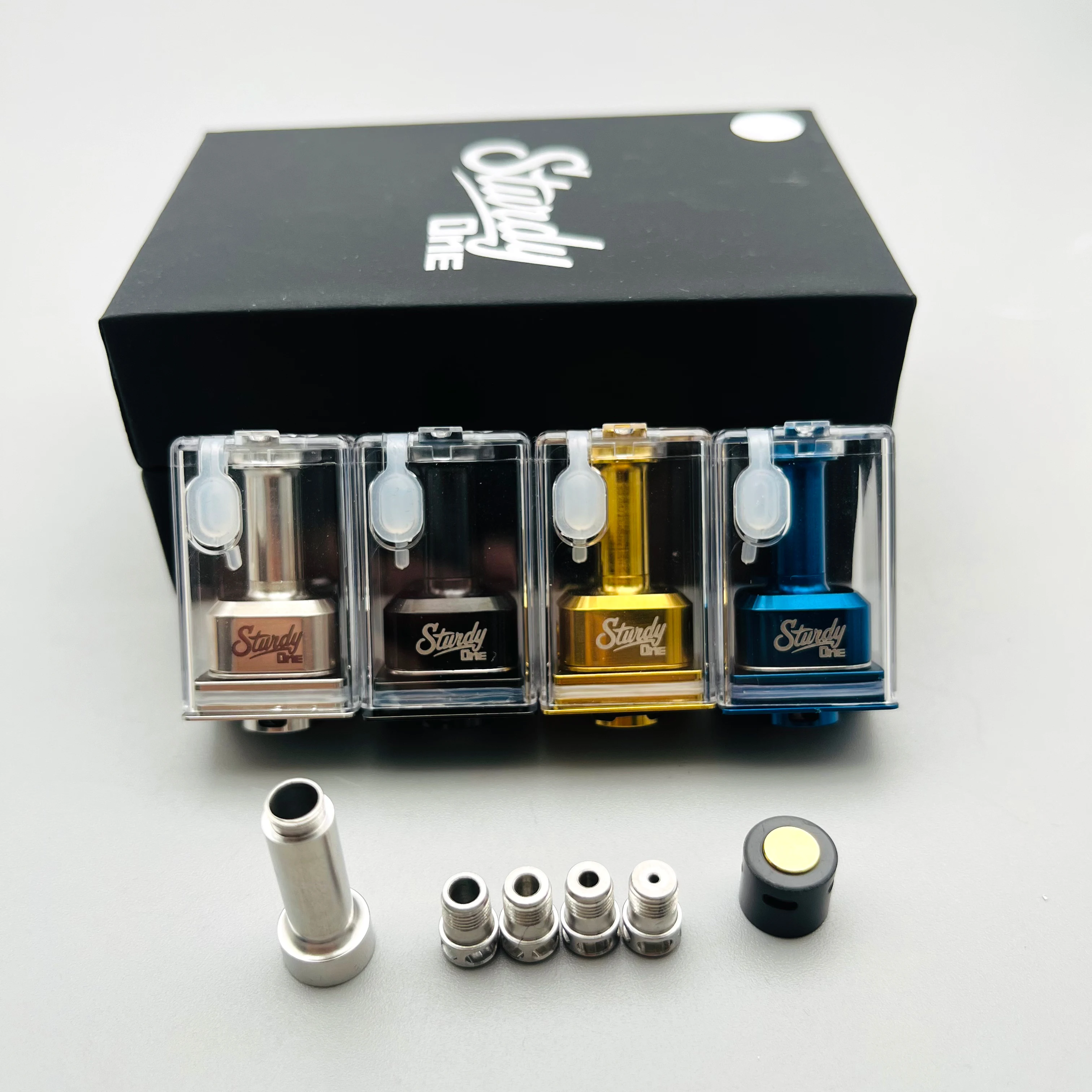 DSX Kokoh Satu gaya RBA Tank Kit 316ss untuk DOTMod dotio V1 / V2 BB / Billet / Boro Mod dengan Air Pins1/2/2.5/3.0/4.0mm