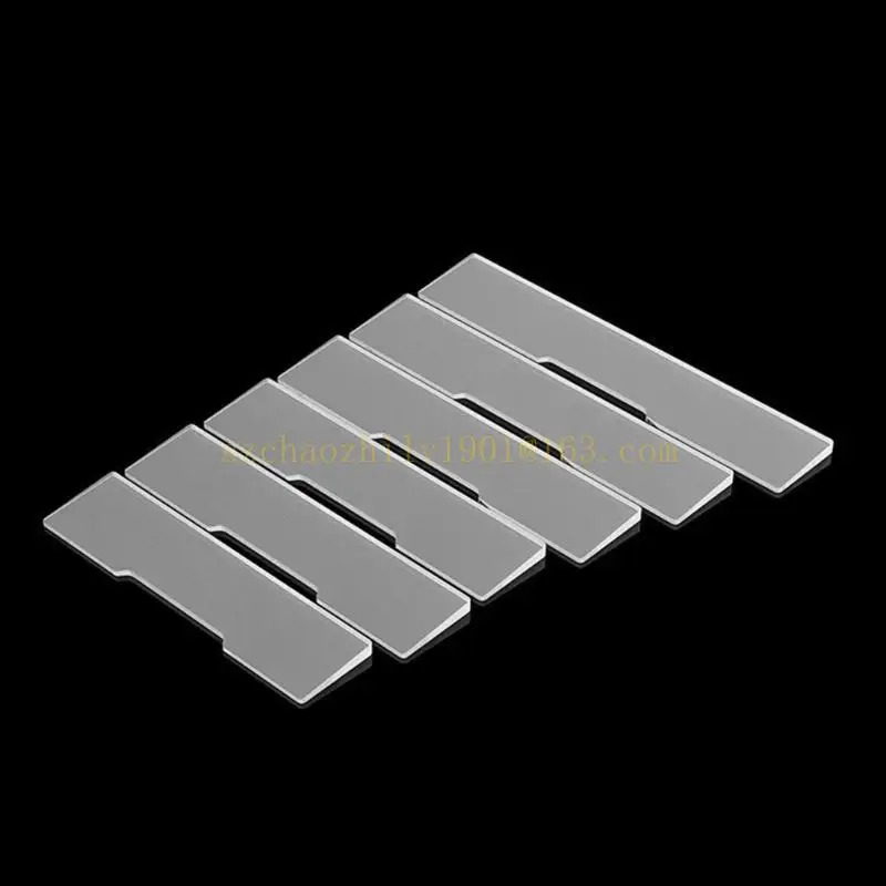 Podpórka nadgarstek z akrylu 62KA w kształcie litery U, ergonomiczny uchwyt na klawiaturę do domu lub biura, zmniejszający zmęczenie komputera.