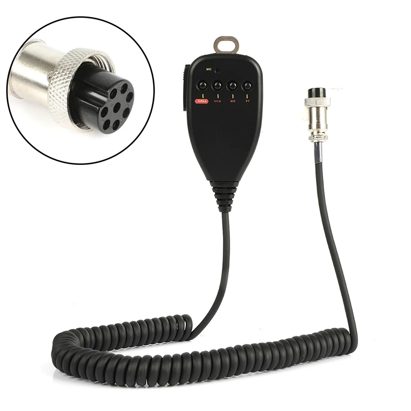 TM-241 8 PIN Walkie Talkie Speaker Mic Radio PTT для Kenwood Radio TM-231