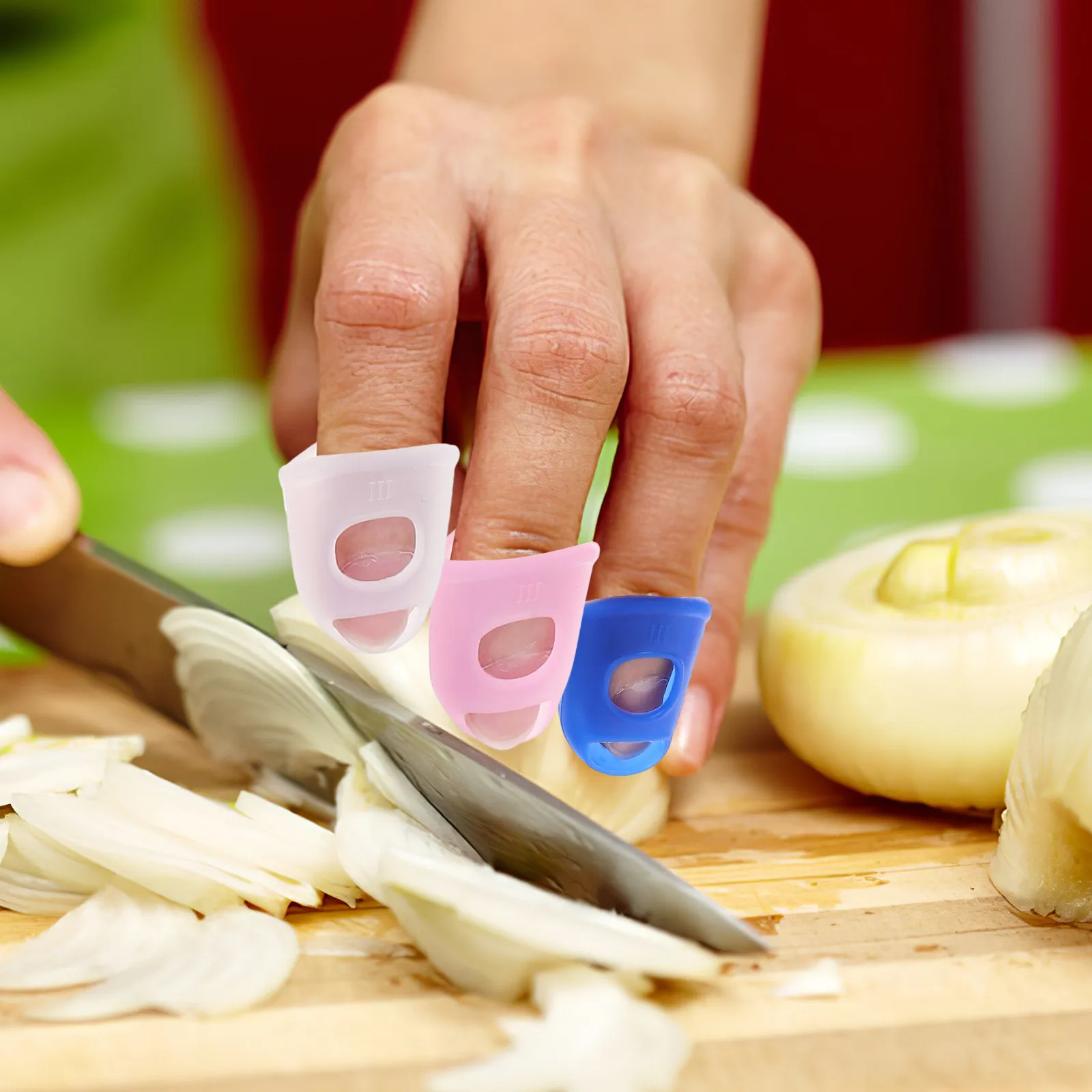 

40Pcs Adjustable Finger Protectors Silicone Finger Covers Wear-Resistant Nonslip Protective Fingertip Sleeves for Counting Money