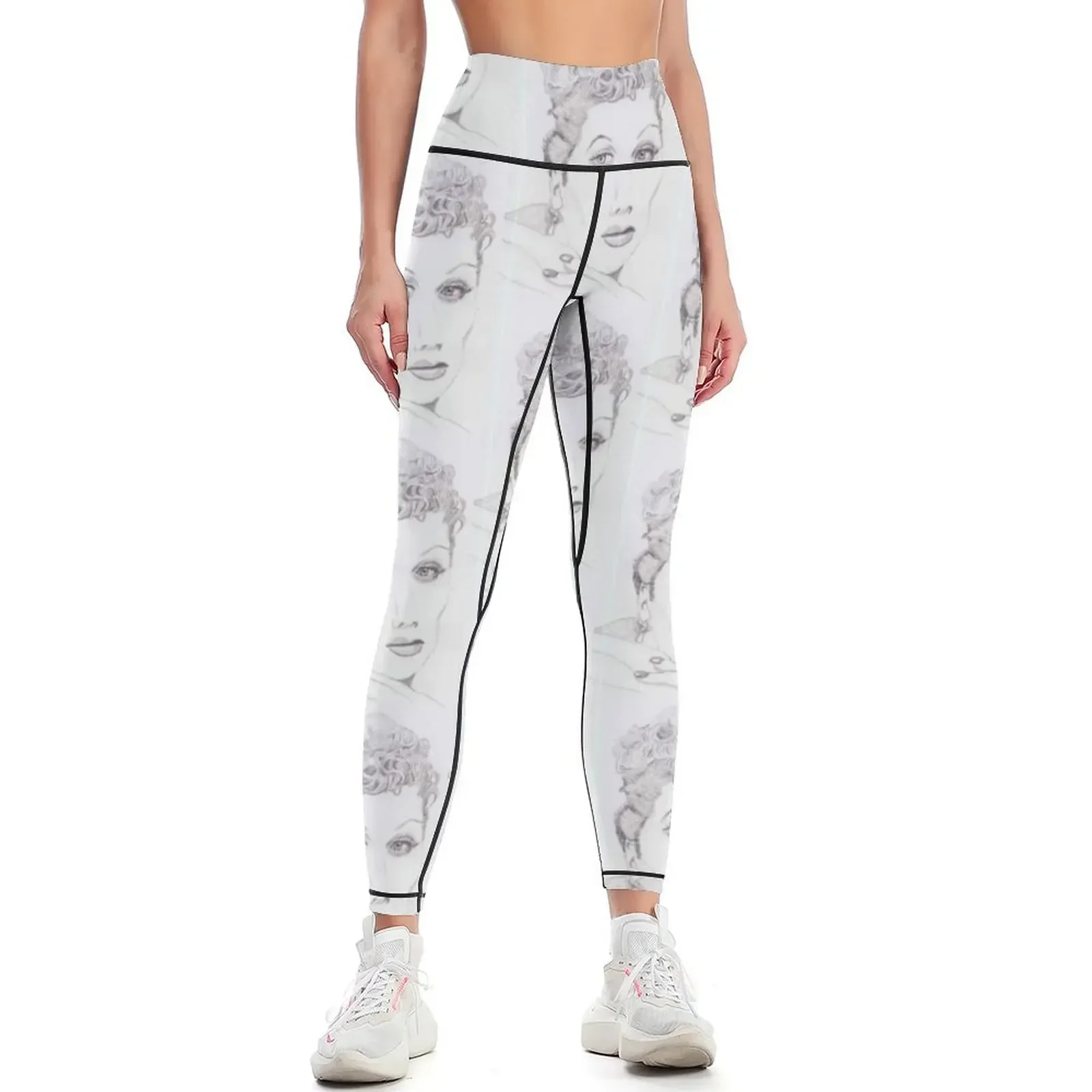 

I Love Lucille Ball Leggings gym clothing sport legging leggins push up woman Women's pants Womens Leggings