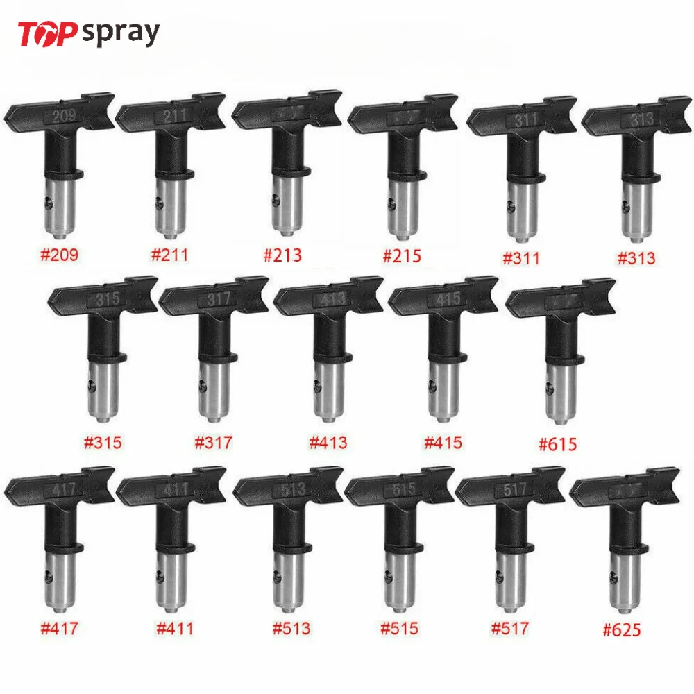 

Комплект насадок для безвоздушного распылителя Topspray для распылителя краски Titan Wagner # 209 - 625