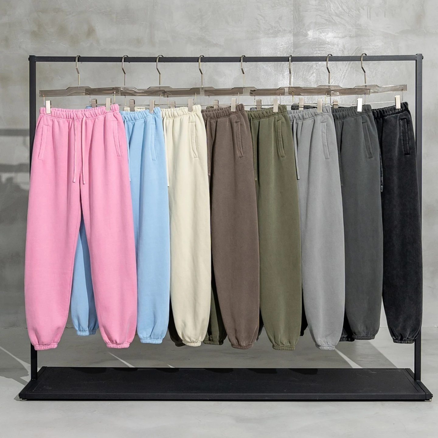 

Американские теплые универсальные свободные унисекс спортивные брюки-джоггеры из плотного флиса с начесом, разноцветные, с манжетами