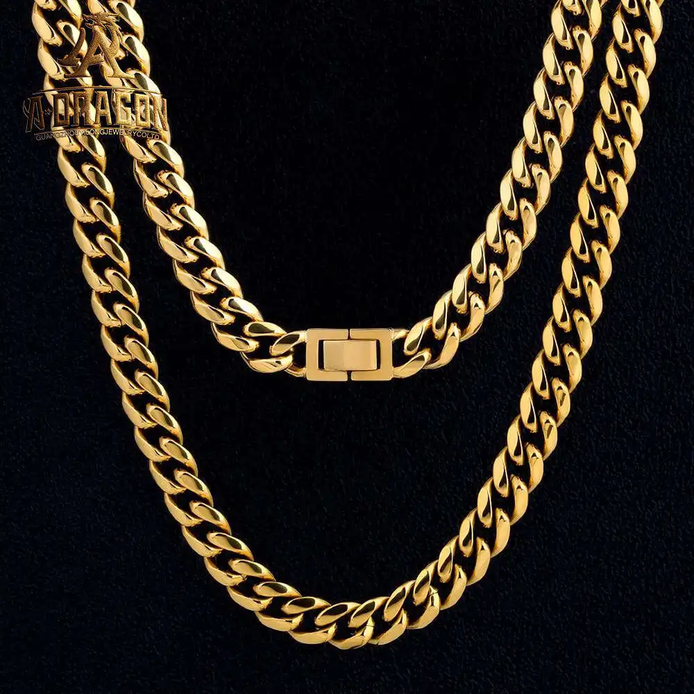 Selling 14k 18k Gold 16mm Moissanite Cuban Link Chain Fancy Jewelry Shine Moissanite Gold Miami Cuban Chain