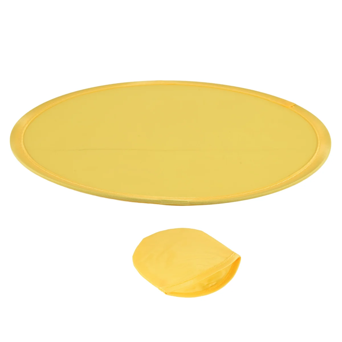 Foldable Round Fan-Yellow