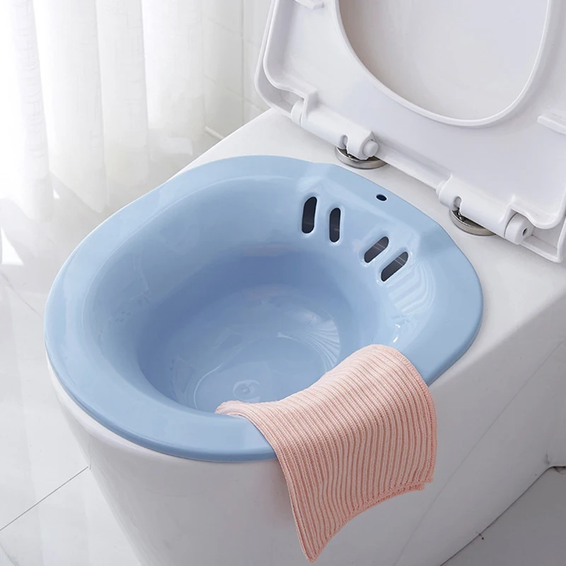 

Toilet Seat Bidet Sitz Bath Tub Postpartum Care Disabled Basin Perineal Soaking No Squatting