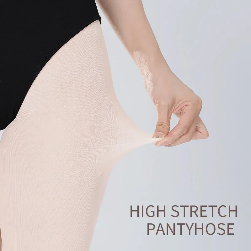 Nuove donne collant pancia calze da ballo senza piedi collant per ragazze per ballare leggings balletto latino collant da ginnastica 60D