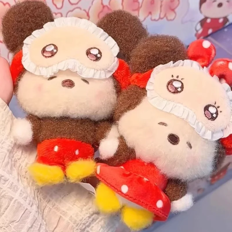 حقيقية ديزني ميمي العين بيجامة سلسلة أفخم ميكي صندوق أعمى نيك و جودي ميكي غرزة Kawaii قلادة دمية مفاجأة الهدايا