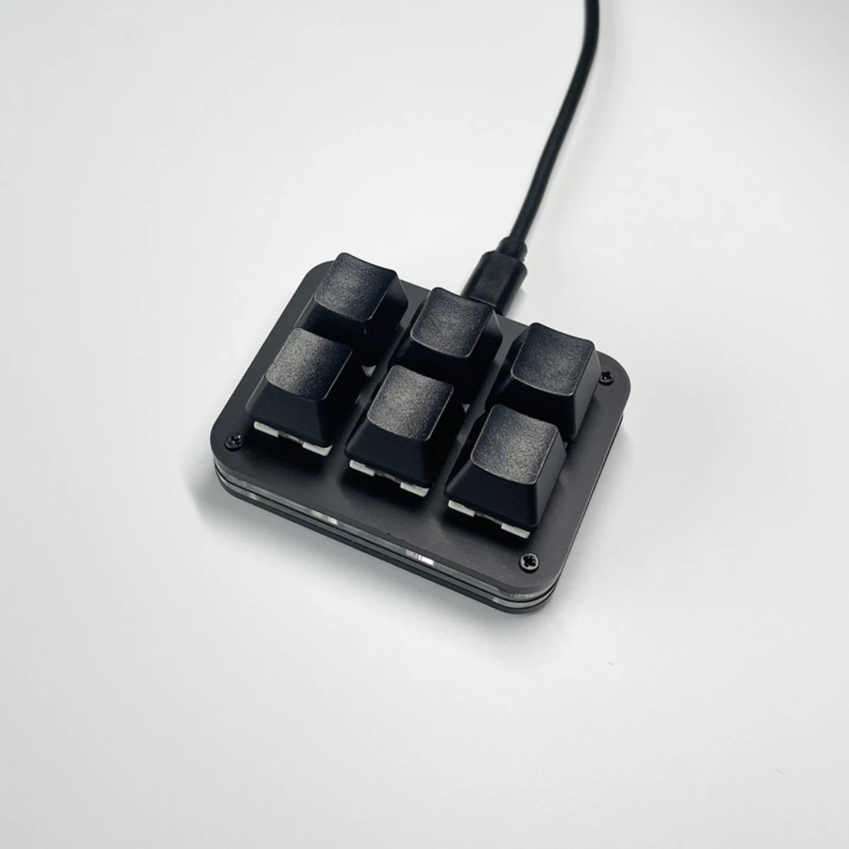 Six-key miniature mechanical keyboard, personalized custom drive-free, copy and paste, key combination, Type-C external