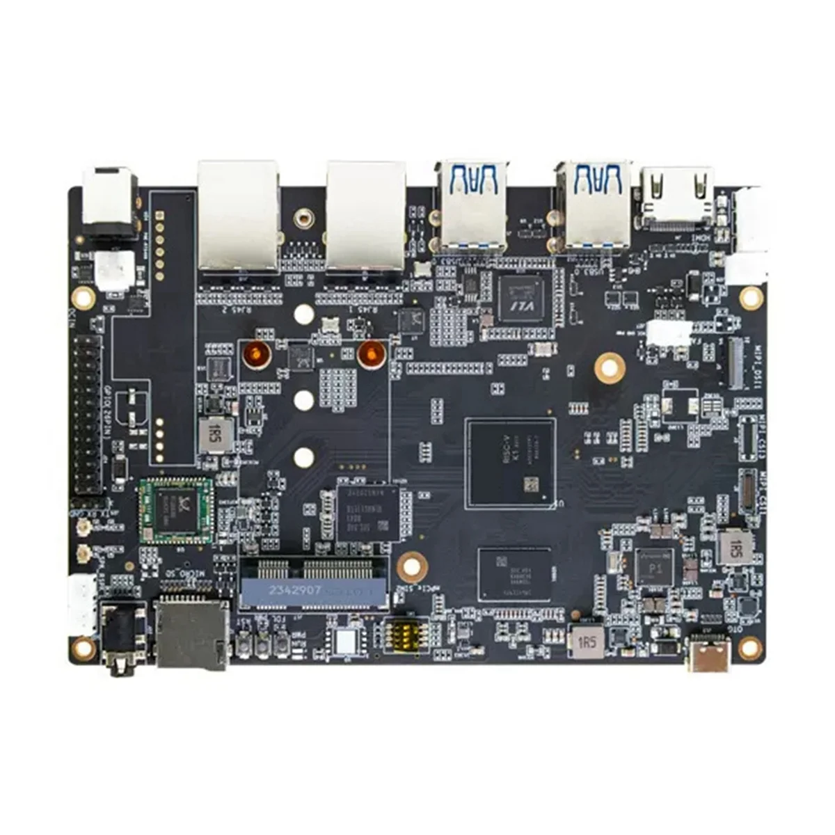 AT87-For Bananapi BPI-F3 Development Board+Case SpacemiT K1 8Core RISC-V 2G LPDDR4 8G EMMC 2.4G/5G WiFi BT4.2 Motherboard