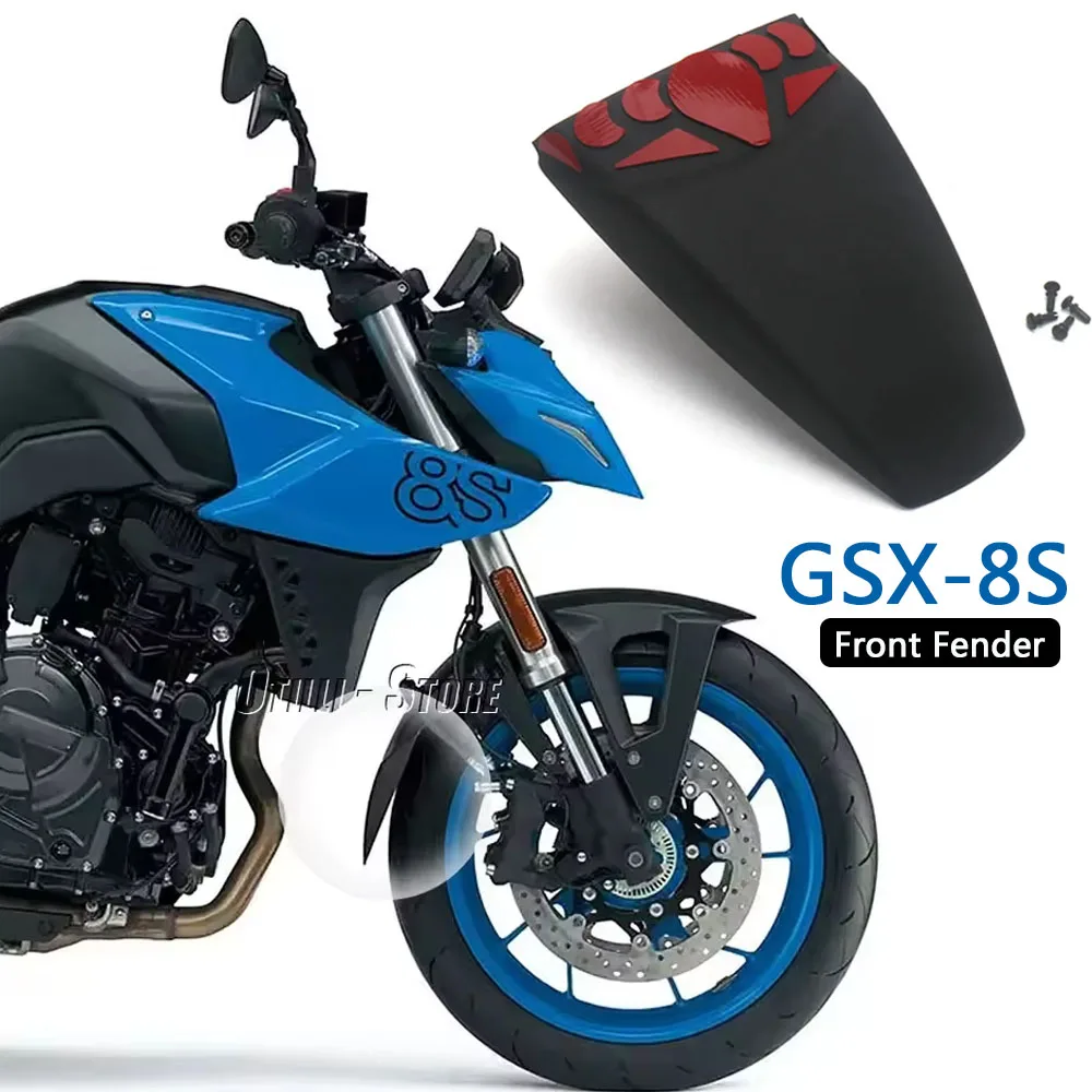 

For Suzuki GSX-8S Gsx-8S GSX 8S GSX8S 2023 2024 New Motorcycle Front Fender Mudguard Splash Guard Extension Extender Cover