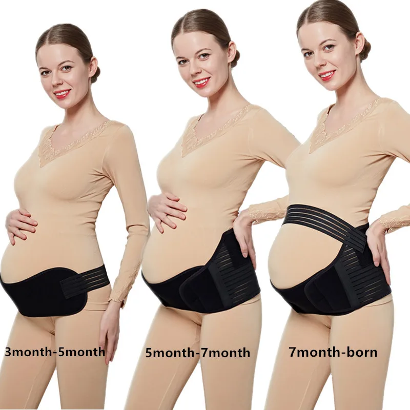 Pregnant Women Underwear Maternity Belly Belt Abdomen Support Belly Band Back Brace Protector Pregnant Bandage Maternity Clothes