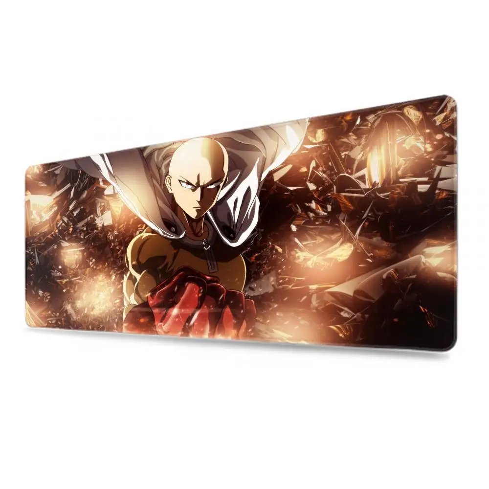 ONE PUNCH-MAN Player Speed Mouse Pad Anime Kawaii Gaming Accessories Varmilo Keyboard Gamer Computer Desk Mat Large LOL Mousepad