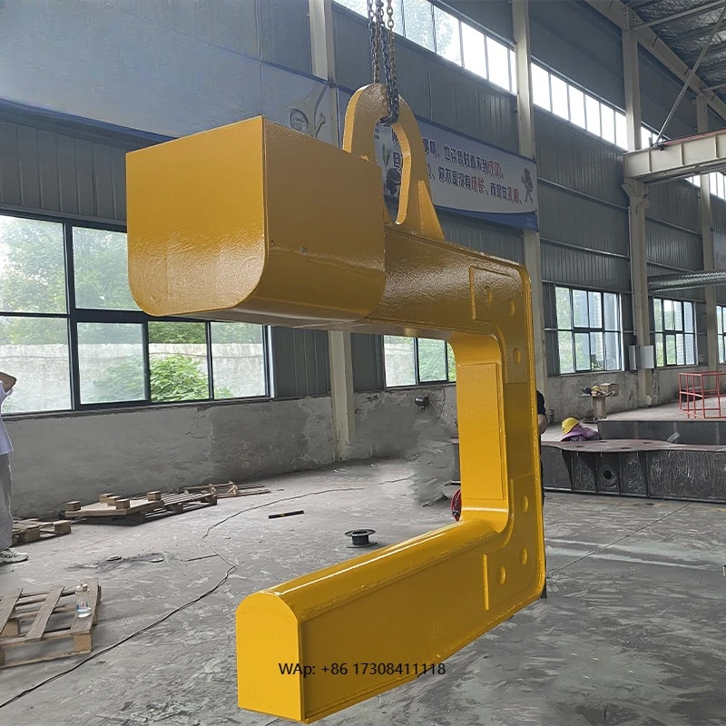 C Type Hooks and Clamp for Steel Coil 10ton Roll C Hook Lifting Steel Roll for Overhead Crane