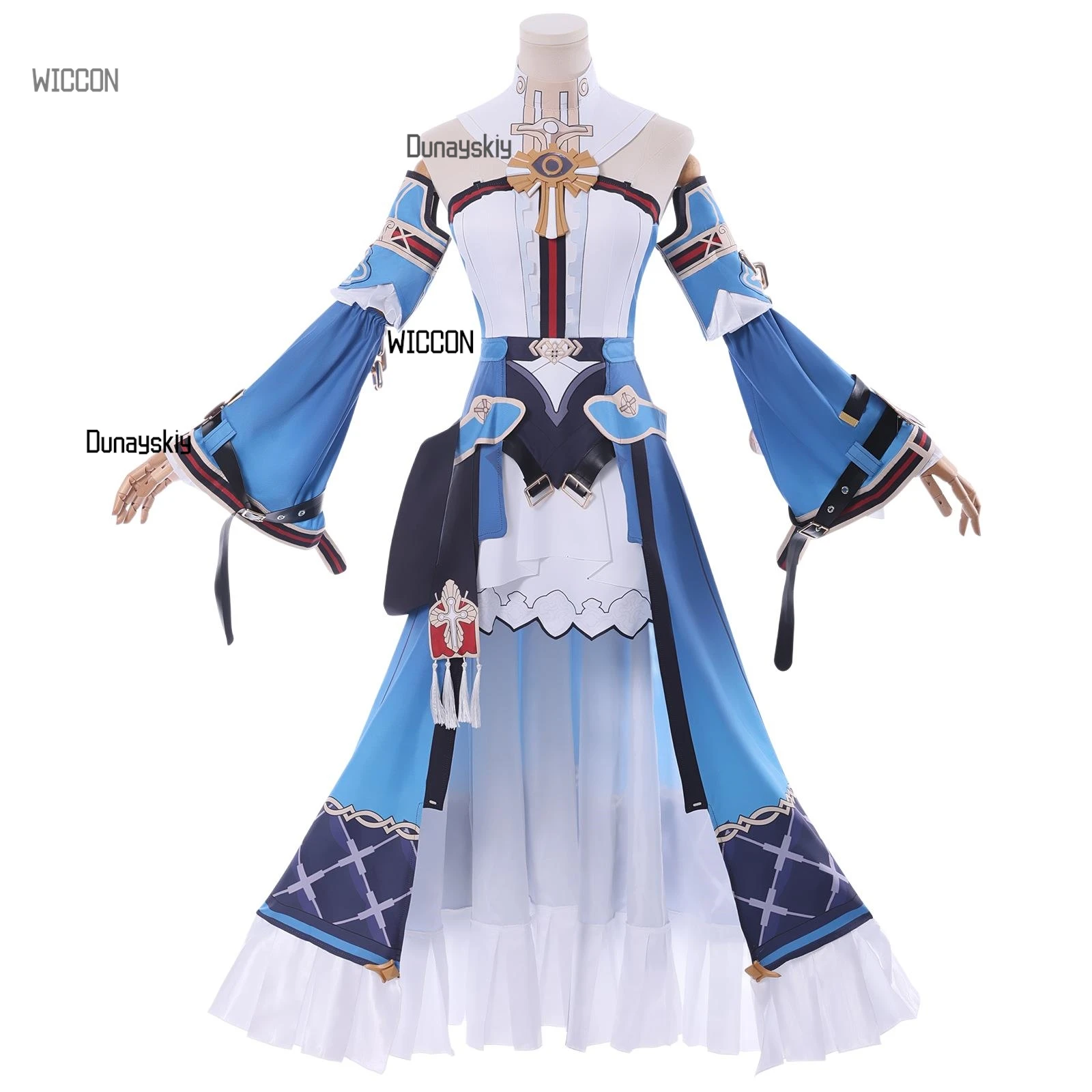 مجموعة أزياء هونكاي إمباكت 3rd Durandal 'Aponia Synergist' التأثيرية مع شعر مستعار لموسم التخرج الصيفي للهالوين مثير ولطيف