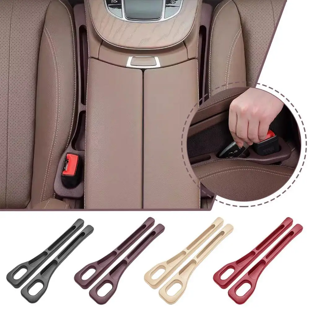 1 Pair Universal Car Seat Plug Strip Side Seam Car Filler Leak Proof Seat Storage Organizer Interior Decoration