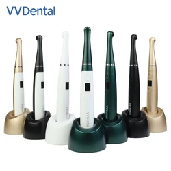 VV-Dental LED Máquina de cura, lâmpada de cura, carga sem fio, equipamentos odontológicos, combinando 6 tipos, lentes de sucção magnética, ferramentas