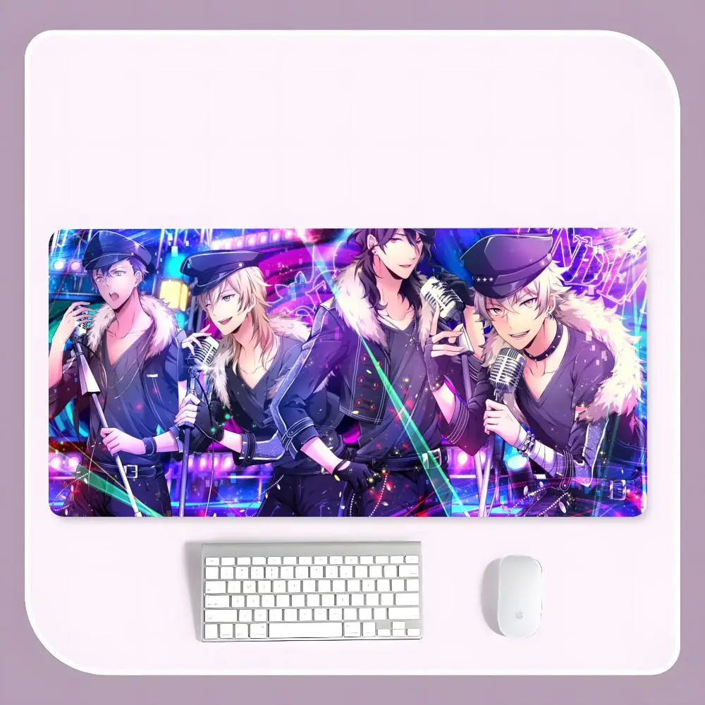 E-Ensemble Stars Mouse Pad, Computer Gaming Mousepad, XXL Gamer Carpet, PC Desk Mat, Grande 900x400, 80x40cm