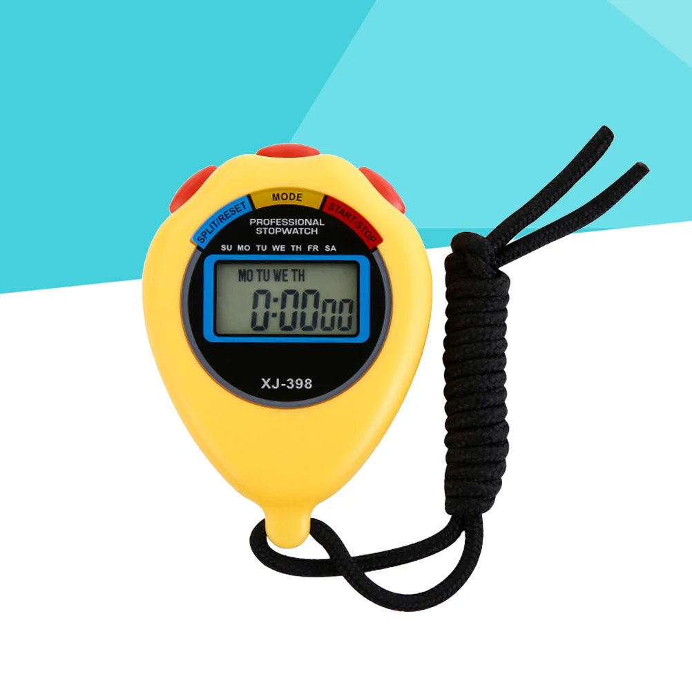 

Professional Stopwatch For Sports Running Referee Dual Channel Electronic Multi-Function Movement Timer Waterproof Timer