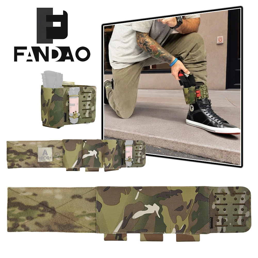 

Tactical Concealed Ankle Medical Pouch Portable IFAK First Aid Kit Lightweight Leg Medical Supplies Storage Bag for CS Hunting