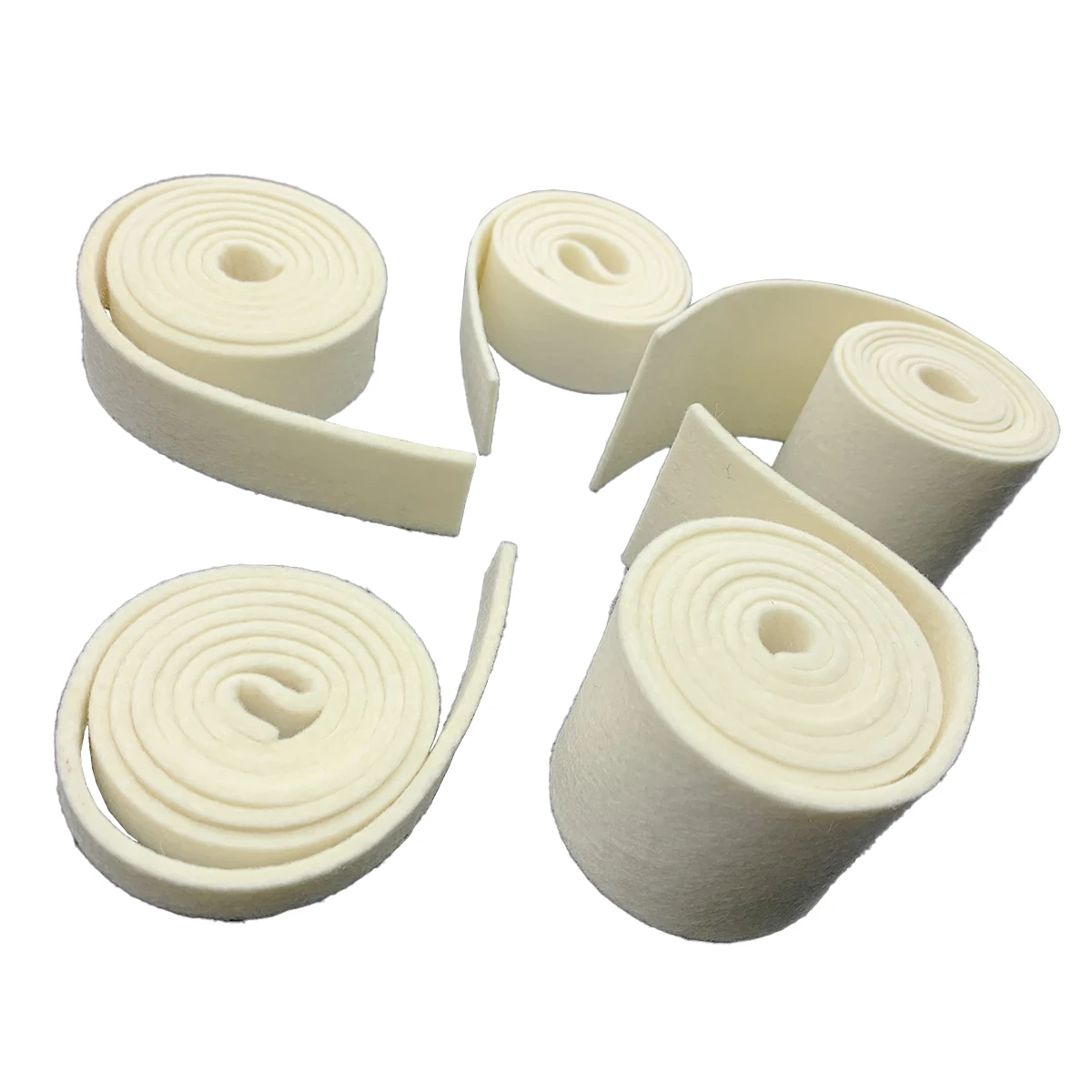 Rouleau de feutre de laine industriel pour le polissage des miroirs, outil abrasif de finition multi-tailles de 1000mm, polissage de moules/métal, outils de bijouterie