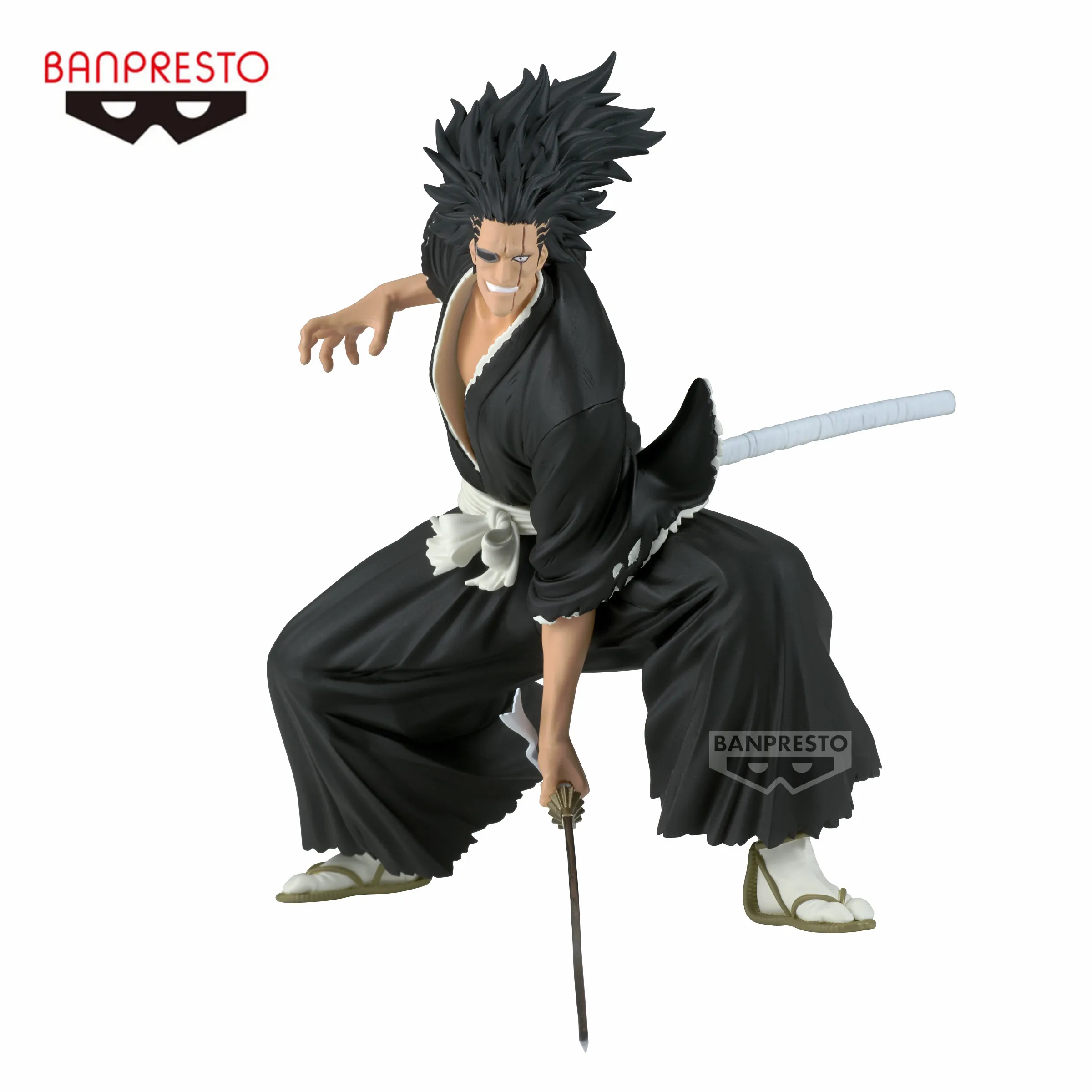 Pre-sale Original BLEACH VIBRATION STARS Zaraki Kenpachi Anime Figure Toys PVC Model Action Figurine Collector Gift BANPRESTO