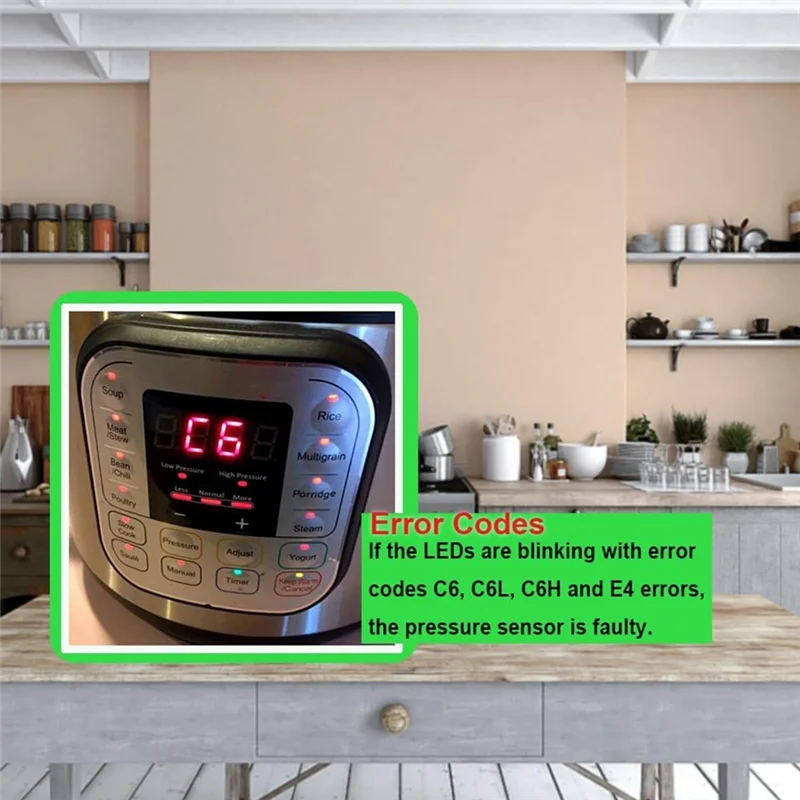 ABWR-Intelligent Rice Cooker Sensor Pressure Cooker Sensor Temperature Controller For KSD105 KSD105A Electric Pot Sensor Durable