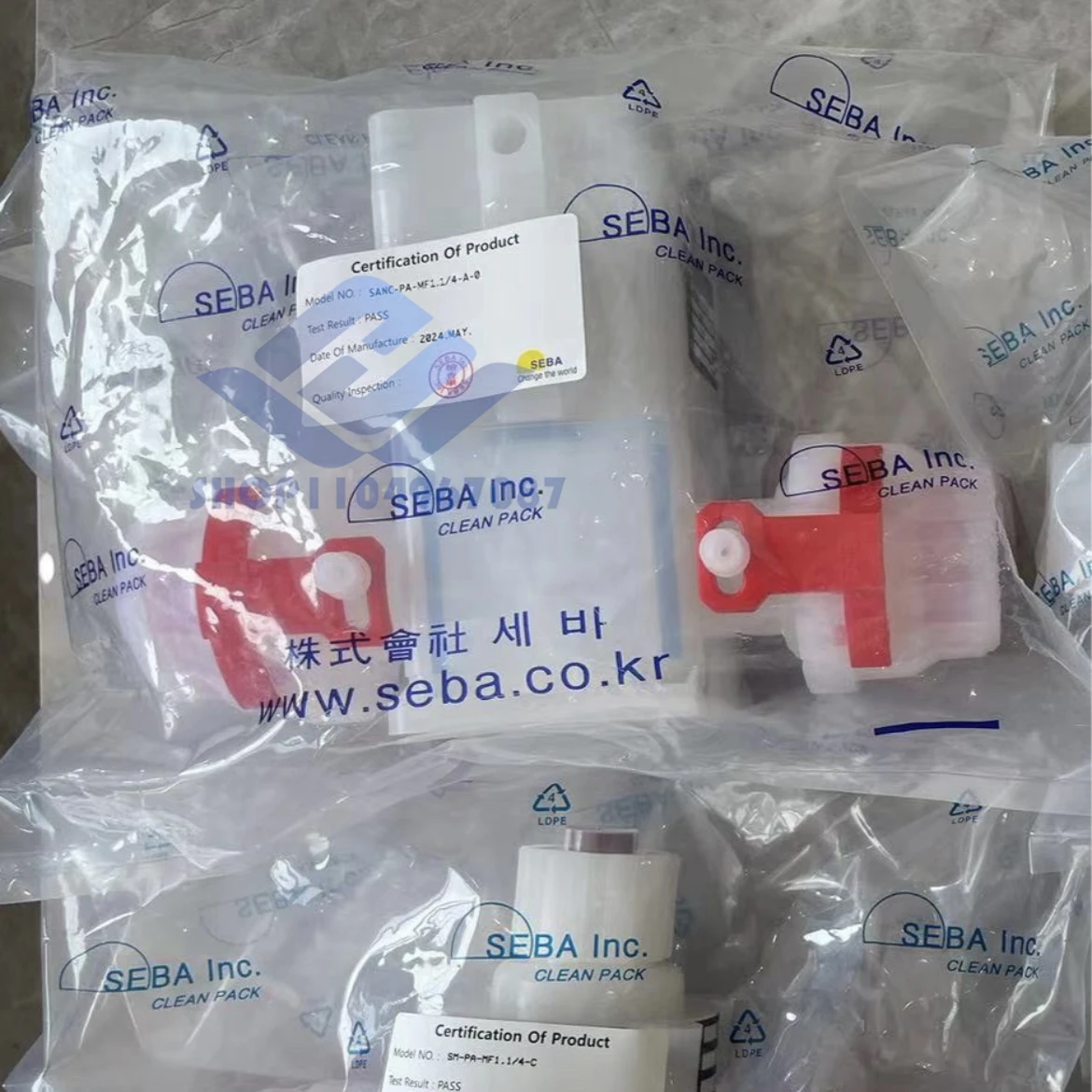 Vanne SEBA SANC-PA-B040-A-0 SANO-PA-B040-A-0 SM-PA-B040-C SANC-PA-MF1.1/4-A-0 SM-PA-MF1.1/4-C