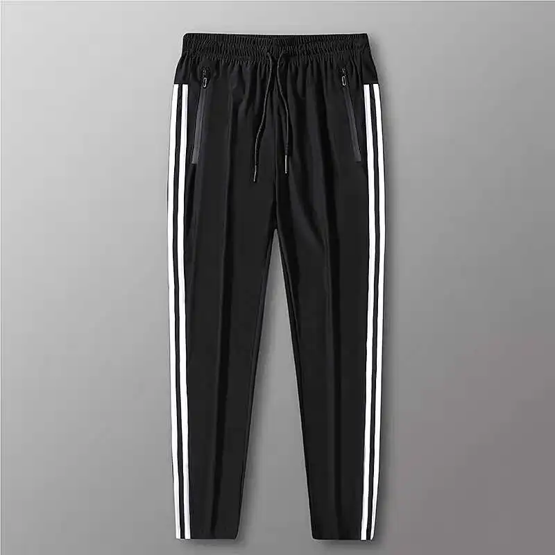 

Новые спортивные повседневные брюки больших размеров 2024 года, быстросохнущие, специальные для физкультурных тестов на вступительных экзаменах в среднюю школу, модные мужские.