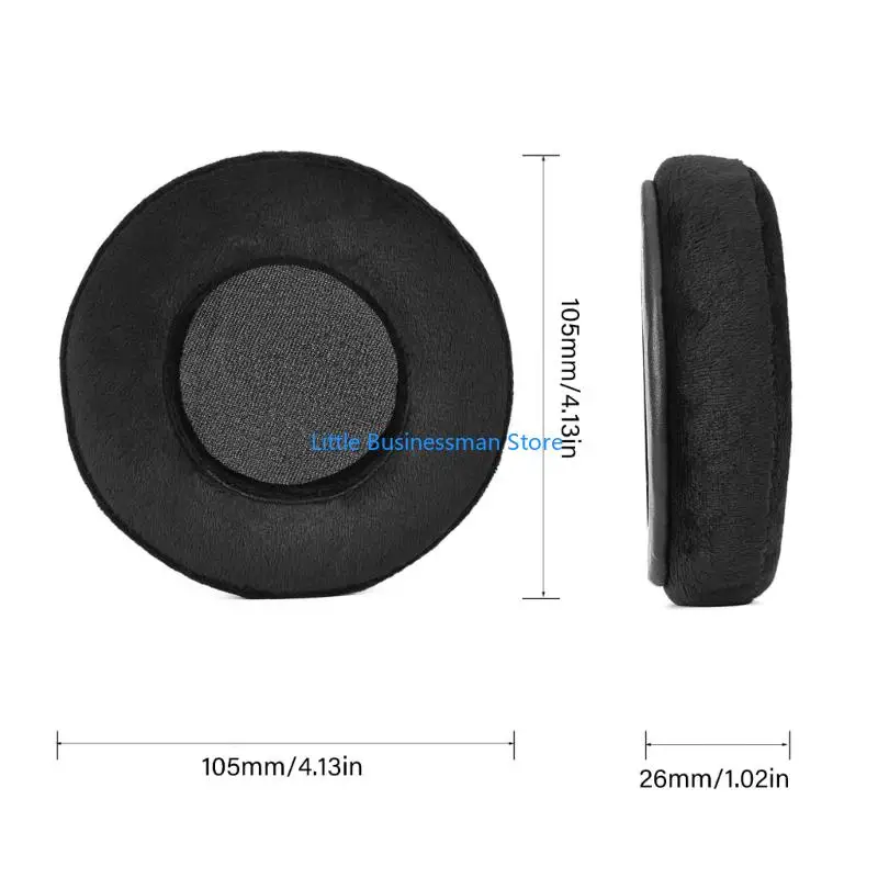 Ohrpolster aus weichem Stoff für Superlux HD681 HD668B HD672 Headsets, Ohrmuscheln M76A – Detail 6