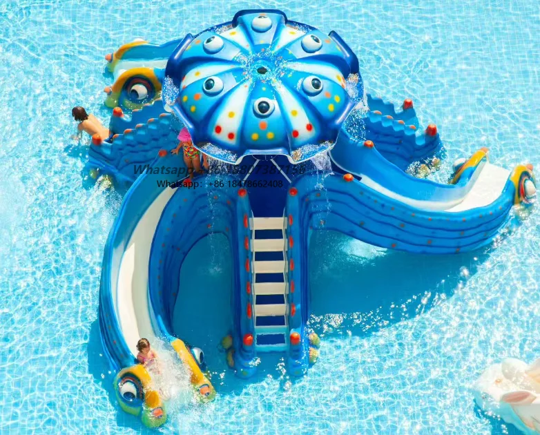 Water Park Equipment, Amusement Park, Fiberglass Playground, Water Park Slide, Swimming Pool