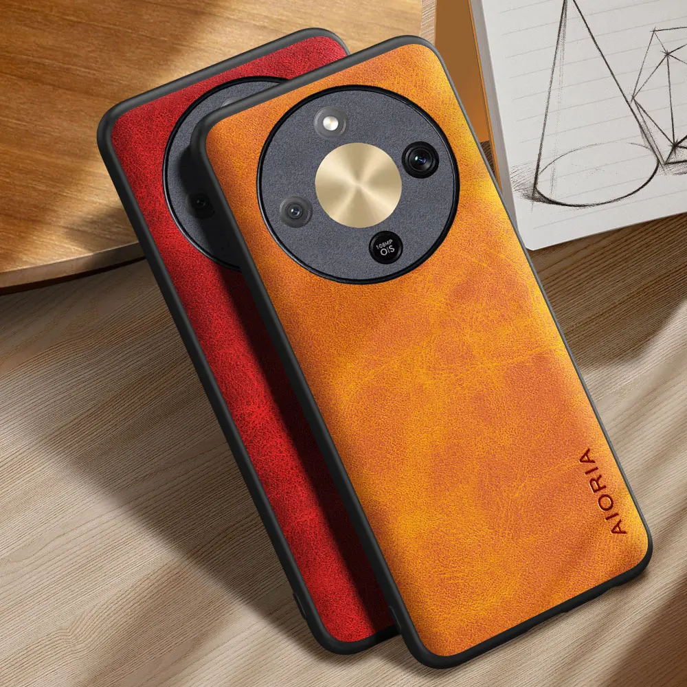 Funda para Honor Magic 7 Lite 8 Lite 6 5 Lite Pro, funda de cuero Vintage de lujo, funda para teléfono honor magic 7 lite, capa