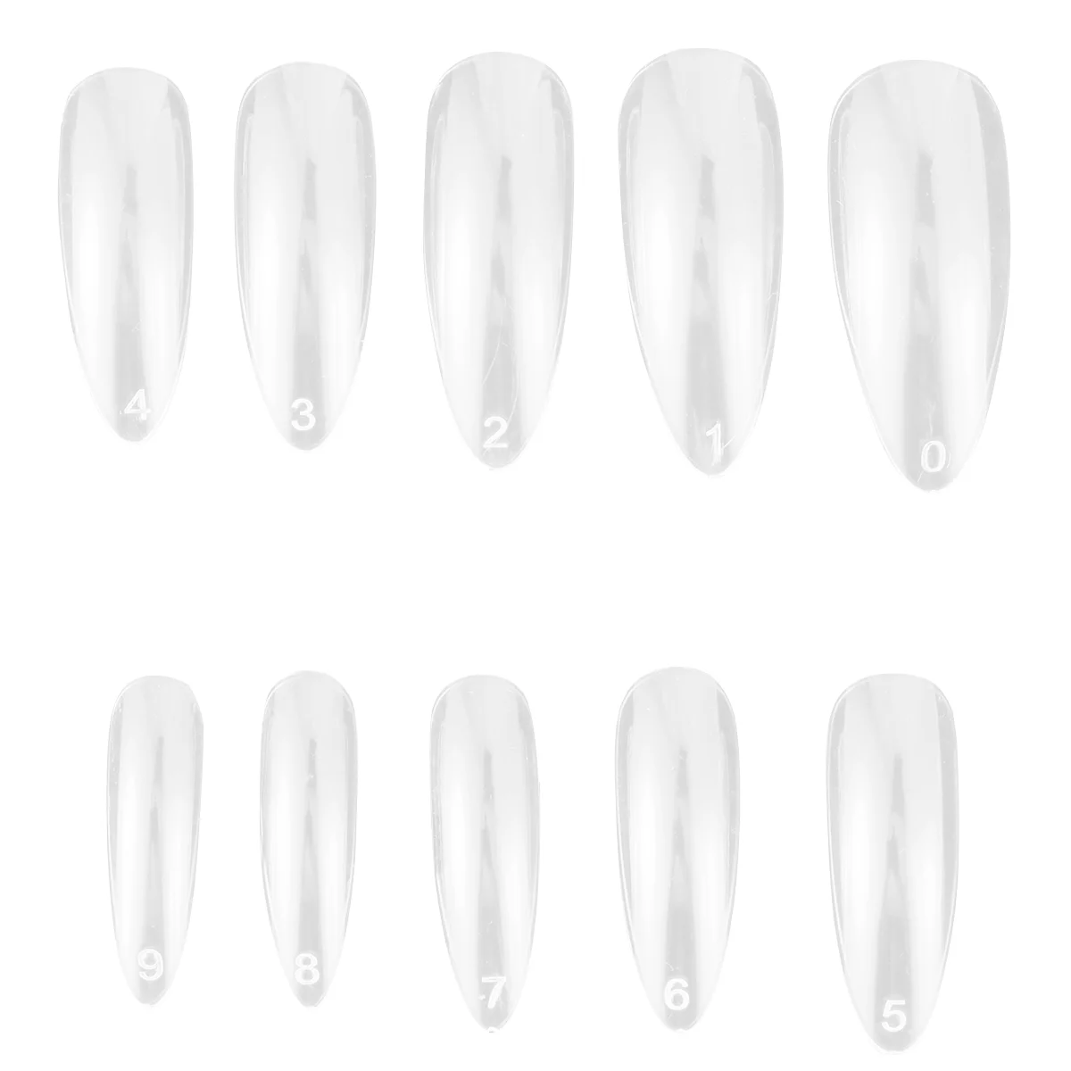 600 Pcs The Fake Nails Full Cover False Artificial Fingernails Tips for Women Miss