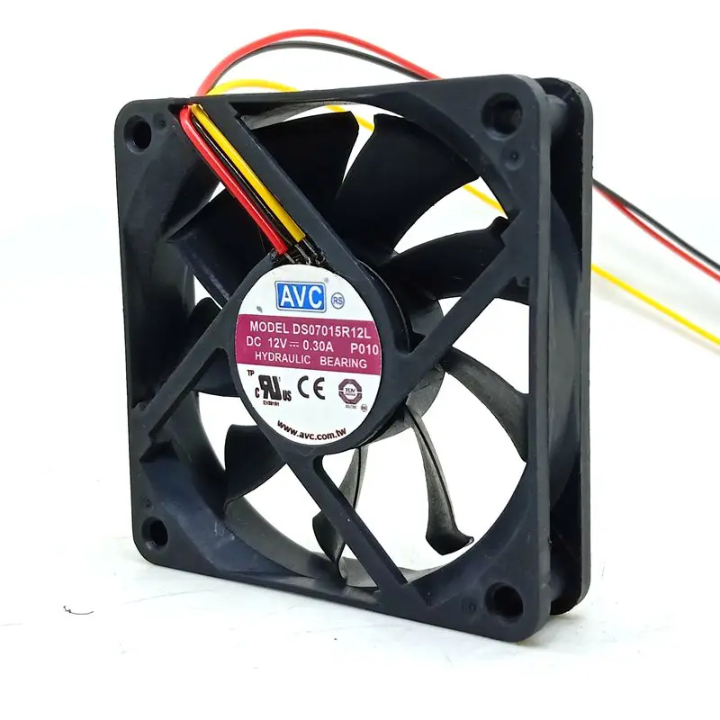 

7015 12V Three-wire Power Supply Cases CPU Cooling Fan 7CM DS07015R12L Ultra-quiet SXDOOL