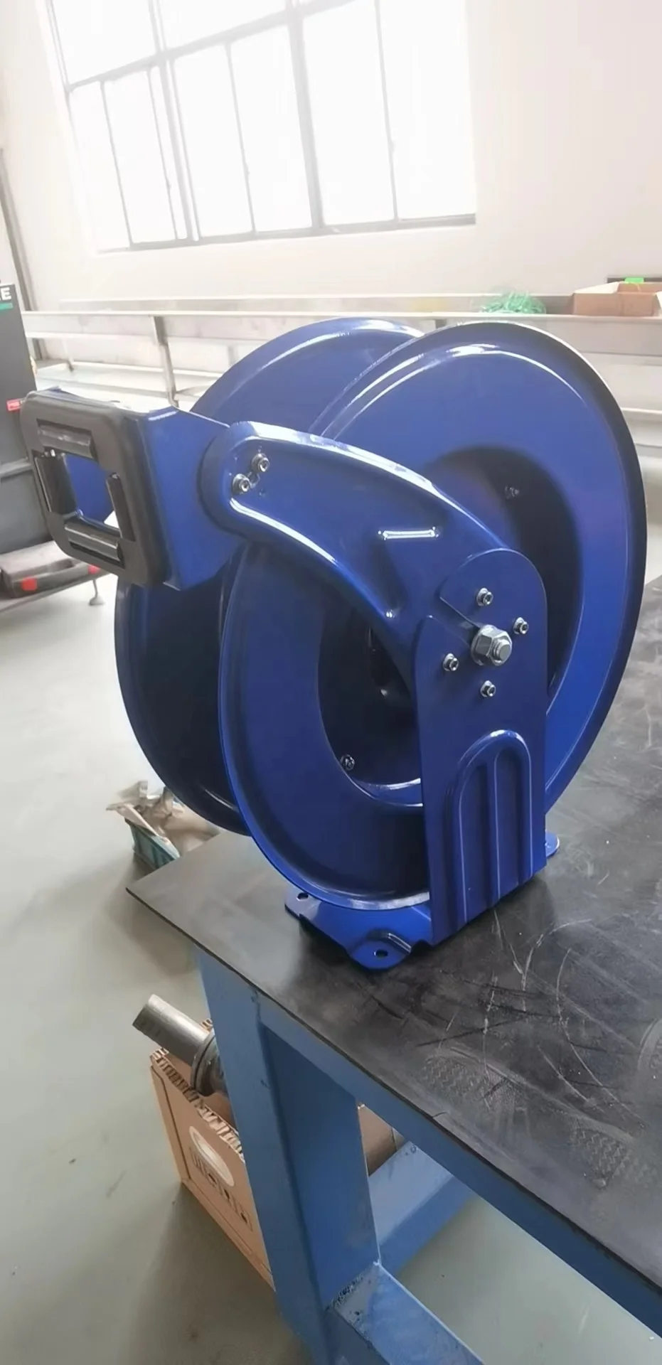 Auto Car Fuel Grease Washer Air Hose Reel High Pressure Cleaner Retractable 3/4 1inch for Petrol Service Equipment