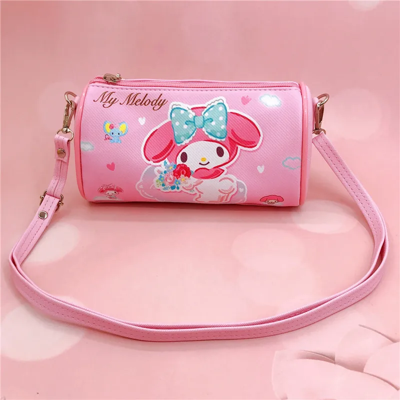 Sanrio-Bolso cruzado Cinnamoroll para niñas, bandolera de viaje para estudiantes, MINIS, Kuromi My Melody