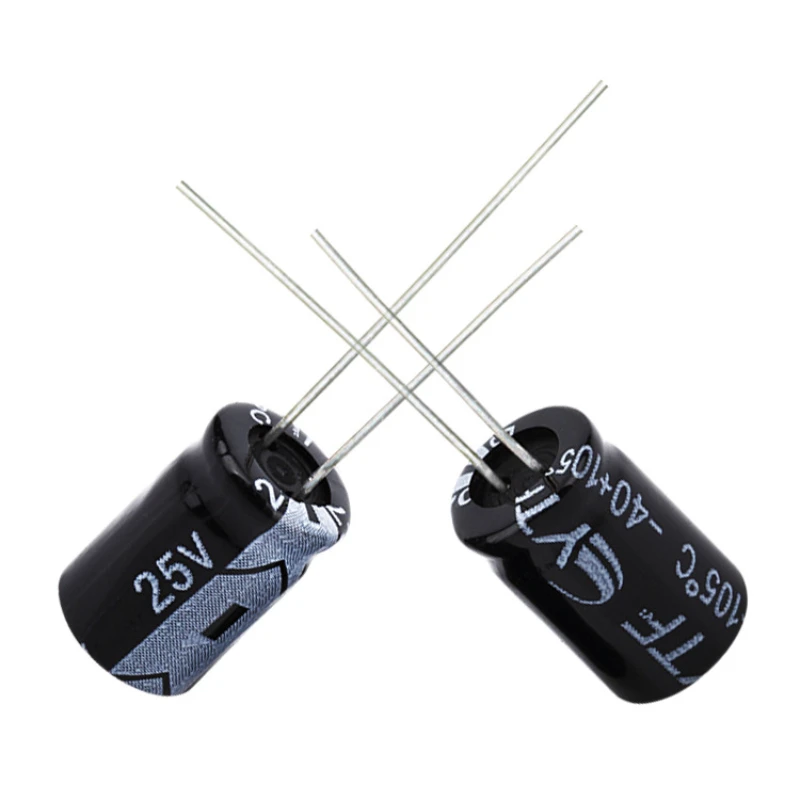 20pcs Electrolytic Capacitor 470UF/25V 8*12mm 25V470UF Electrolytic Capacitor for Liquid Crystal Display Brand New Original