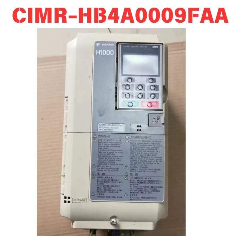 Used CIMR-HB4A0009FAA inverter Functional test OK