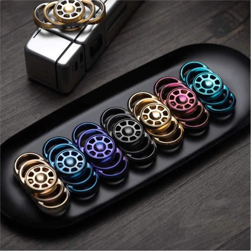 Magic Bean Workshop Zero 2.0 Fidget Spinner Fidget Toys For Adults Fidgeting Spinners Office Desk Accessories Gyro