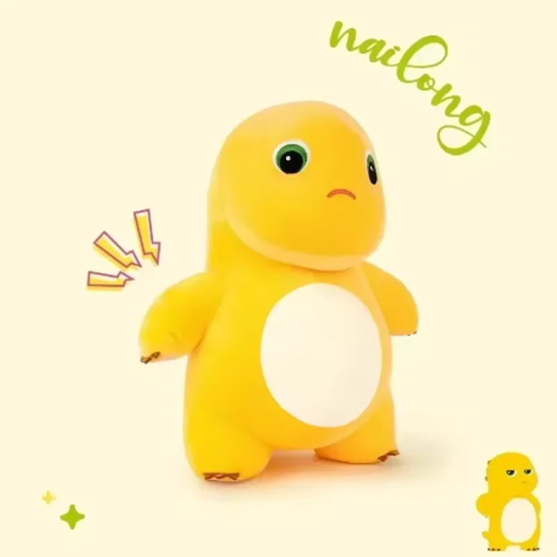 20cm Kawaii Anime Cartoon Little Milk Dragon Doll Cute Dinosaur Stuffed Plush Toy Cute Doll Giving Girls Sleeping Pillow Gift view 4