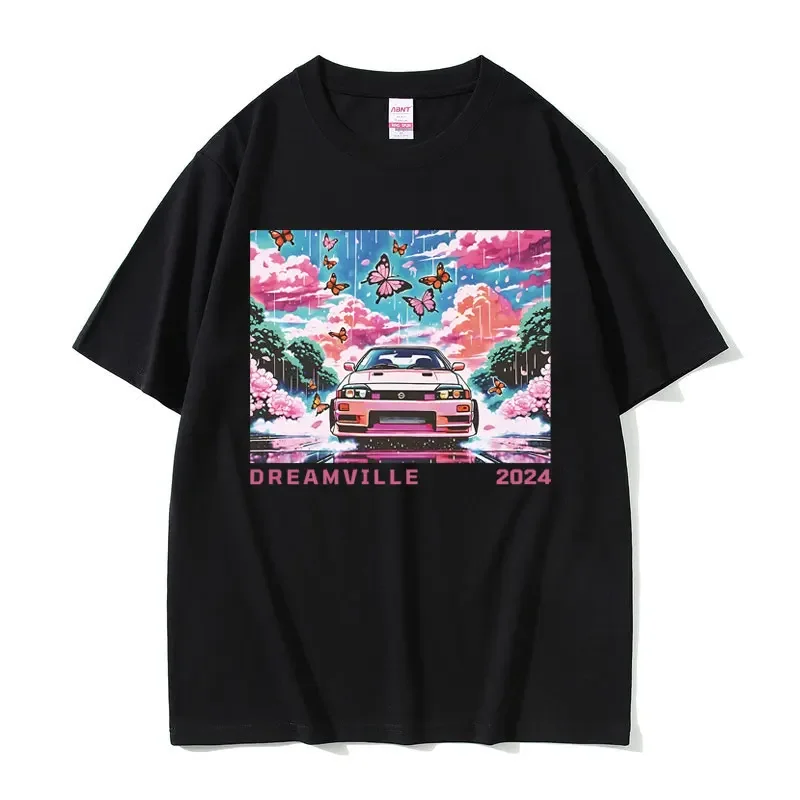 Rapper J. Cole Dreamville Festival 2024 Graphic T-shirt Men Women Hip Hop Fashion Vintage T-shirts Male Summer Oversized Tshirt