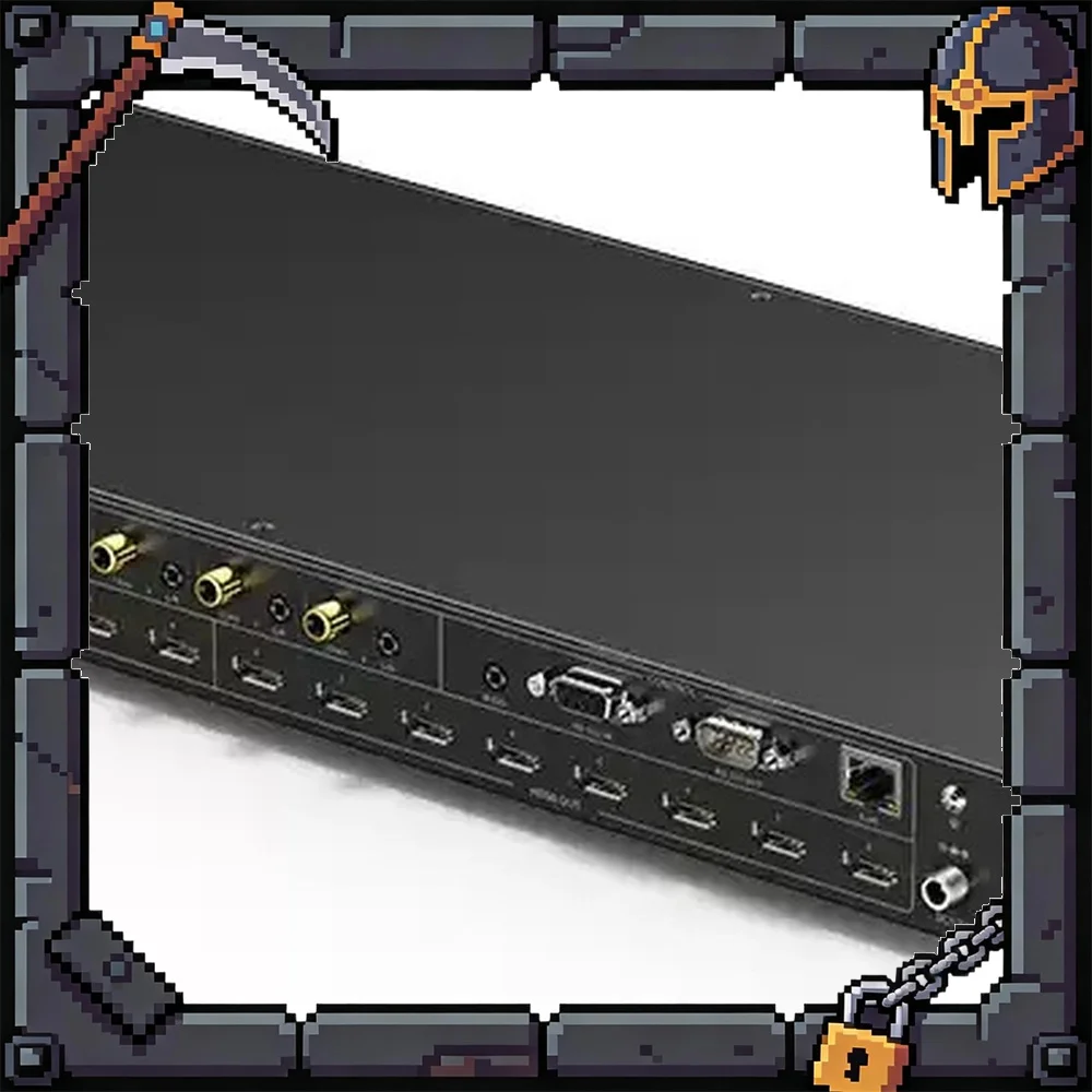 UGREEN CM547-80964 HDMI Matrix Switch 8 in 8 Out HDMI 2.0 4K 60Hz Video Audio Routing for TV Monitor Projector Control Rooms