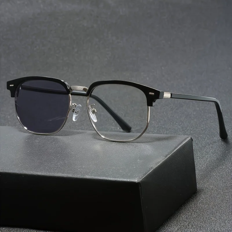 

1 шт., классические очки, линзы для ПК, изысканный и элегантный стиль, подходят для мужчин и женщин, модификация лица