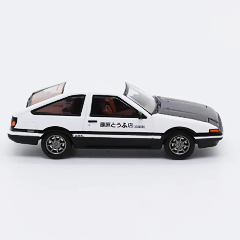 

Коллекционная модель автомобиля AE86 GT-Apex из литого сплава в масштабе 1:64, готовый продукт, имитационная игрушка, подарок, статическая модель для демонстрации