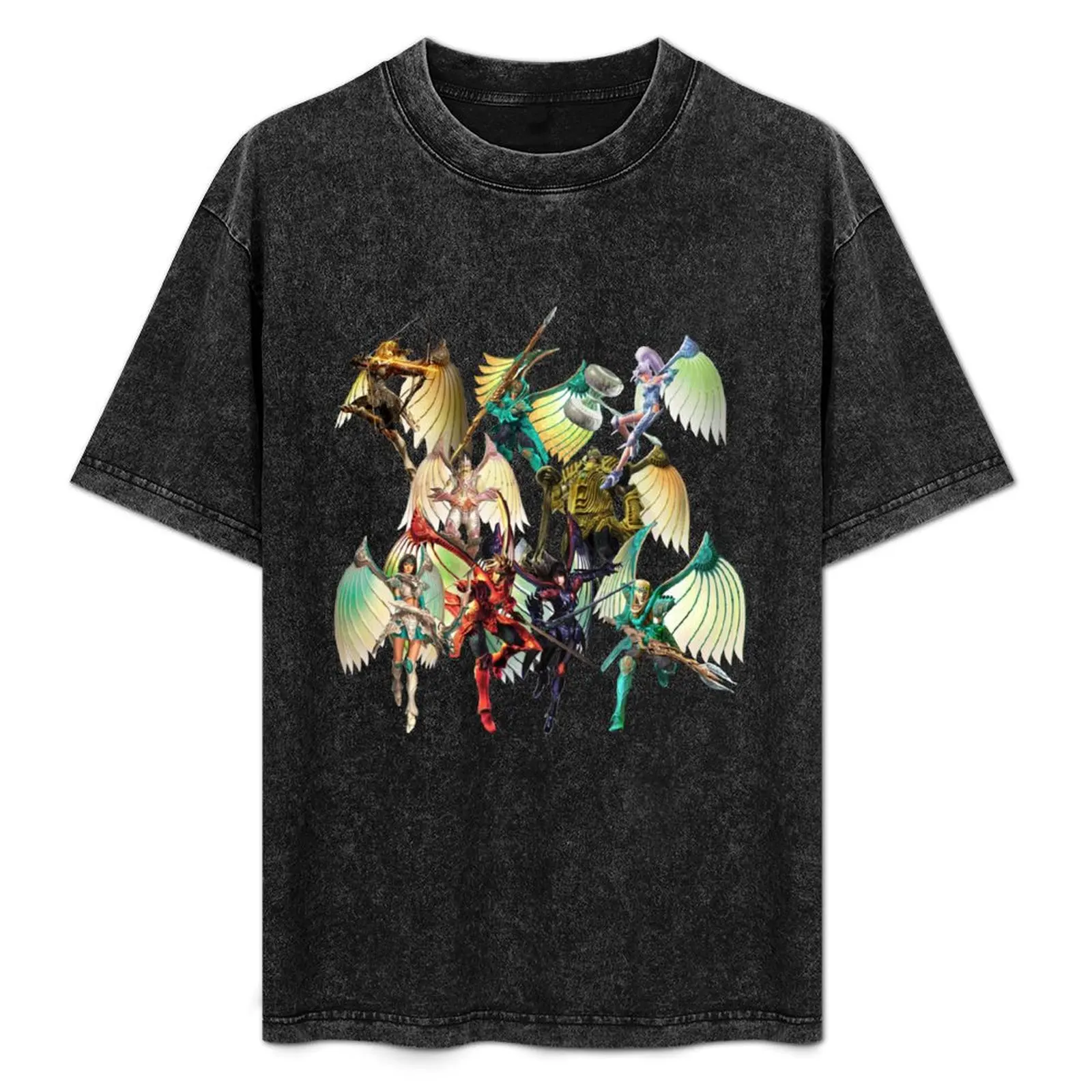 

Legend of Dragoon Dragoons Gift Idea T-Shirt Gym Wear Breathable Short Sleeve Tee